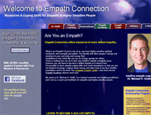 Tablet Screenshot of empathconnection.com